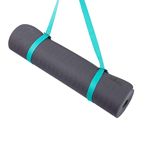 Alça ajustável para tapete de yoga, porta mat dupla face adequado para todos o para tapete de yoga 1