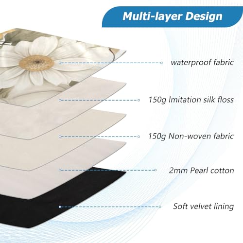 Funda para portátil 13-14 pulgadas diseño Vintage Flowers miniatura 4