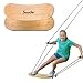 The Swurfer Original Tree Swing with Skateboard Seat Design and Adjustable Handles