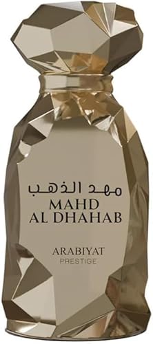 Arabiyat Prestige Mahd Al Dhahab Eau de Parfum – 100 ml | Unisex Luxury Fragrance for Men & Women | Gift Bag Included (No Box) | Made in UAE
