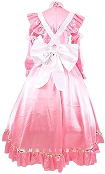 Amazon.co.jp: [HAO YU] パンジー めめしい メイド服 光沢サテン