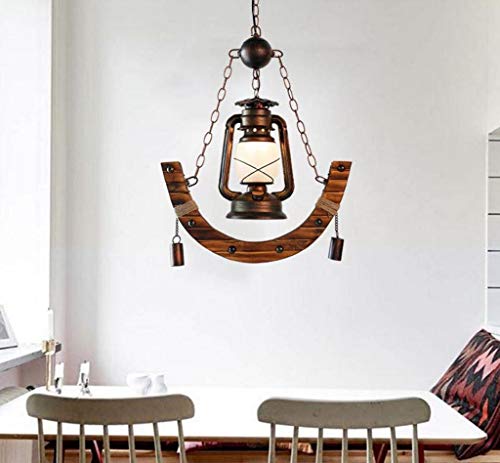 Lampe créative rétro en bambou pour ambiance chaleureuse de café et salon