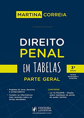 Direito Penal em Tabelas: Parte Geral