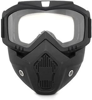 Outdoor Motorcycle Goggles Off-Road Helmet Goggles Windproof Glasses Goggles Mask Goggles Ski Goggles Cafe Racer Goggles, CLEAR,UV Protection,Exclusive from Seller INFINITYHANDMADE Only