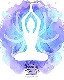 Yoga 2018-2019 Weekly Planner: Yoga Namaste Inspirational Quotes Weekly Daily 16 Monthly Planner 2018-2019 8 x 10" Calendar Schedule Organizer