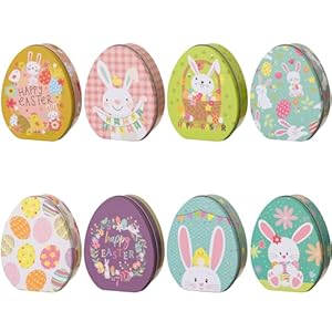 Yibaisi Ostereier Bonbonbehälter 8 Stück