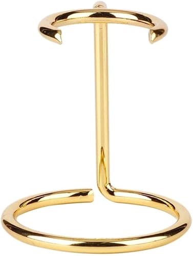 Miniatura 8 de Kopokd Juego de afeitado dorado de alta calidad Soporte para cepillo de afeitar y soporte para cepillo - Elegante herramienta de aseo de barba -