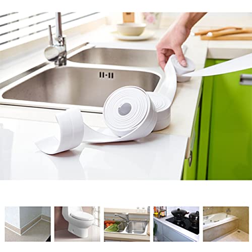 WUIOAUSXN 3 unidades de fita de vedação à prova de óleo fitas de borda para pias adesivos de parede