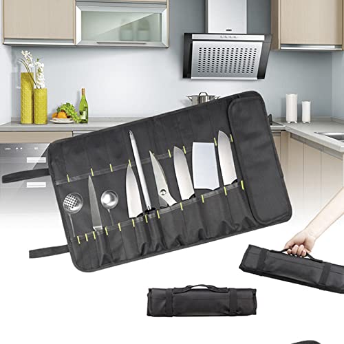 Sac à outils multifonction noir compartimenté avec 22 pochettes - 6