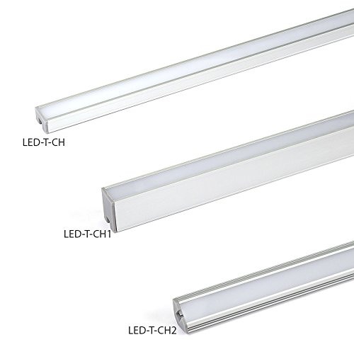 Wac Lighting Led-T-Ch1 Contemporary Deep Aluminum Tape Light Channel #TOP1