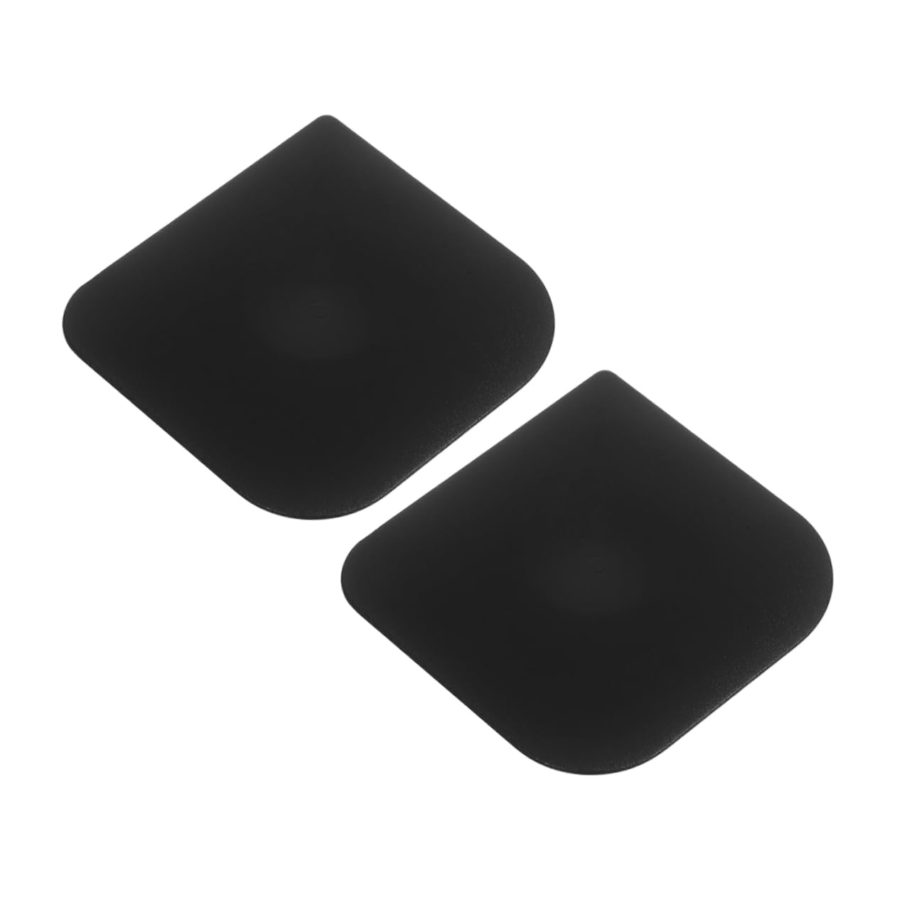 MOLUCKFU 3sets Ergonomic Grip Cake Decorating Supplies Plastic Pan Cleaner Baking Scraper for Baking 2pcs*3