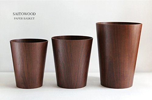 Amazon｜SAITO WOOD ごみ箱 ダストボックス 上開き L 905WN 16L