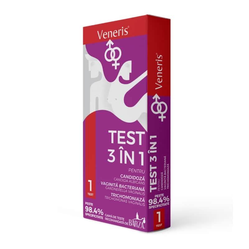 Test delle urine 3 in 1 Candida Albicans/Gardnerella Vaginalis/Trichomonas Vaginalis Veneris Unisex