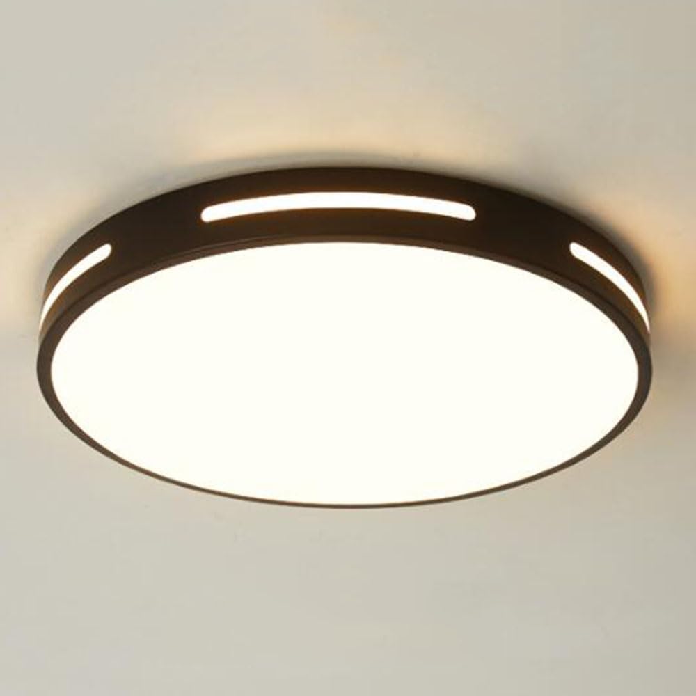 Plafonniers LED circulaires élégants avec 3 températures de couleur en une