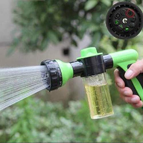 Preisvergleich Produktbild Garten-Wasser-Gun Bewässerung Werkzeuge Hochdruckreiniger Auto-Motorrad-Sprayer Pflanzenspritzen Irrigation Multifunktionale Foam ( Color : Green )