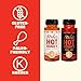 Mike's Hot Honey, Original & Extra Hot, America's #1 Spicy Honey with Chili Peppers, Gluten-Free, Paleo-Friendly, (10oz Bottle, 2 Pack)