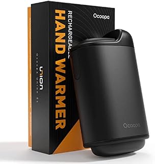 OCOOPA Battery Replaceable Hand Warmers Rechargeable, Modular Handwarmer Portable Charger, 4 Levels Electric Heater, 10000 mAh Battery, Up to 15hrs, Perfect for Golf, Hunting Gifts Men- Union 5s