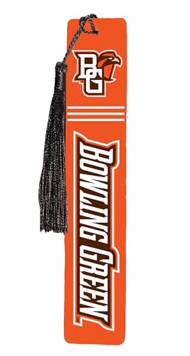 Bowling Green Falcons Wooden Bookmark with Tassel Officially Licensed Collegiate Product Single