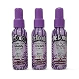 Dr.Doody Freshening Toilet Spray, Lavender Tush, 1.85oz, 3 Count