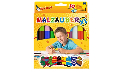 Preisvergleich Produktbild MALINOS 300007 - Buntstift - Malzauber XL 10 Jumbo