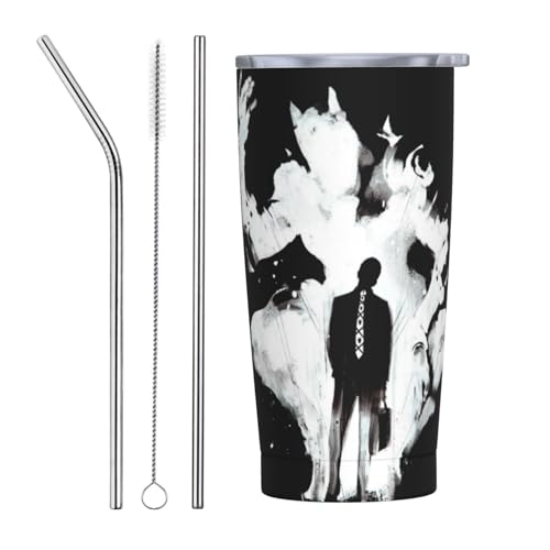 WW̊Ȗ` ^u[Rbv ^fM_uEH[600mlSUS304HiO[hXeX t^tR[q[Jbv ԗp ۗEۉ Rh~XeXRbv Straw Three-piece Set