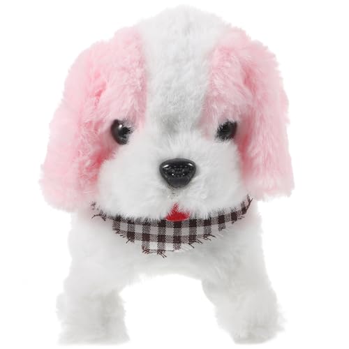 KICHOUSE Electric Plush Dog Interactive Animal Plaything Automatic Walking Barking Style Present for Imagination Development