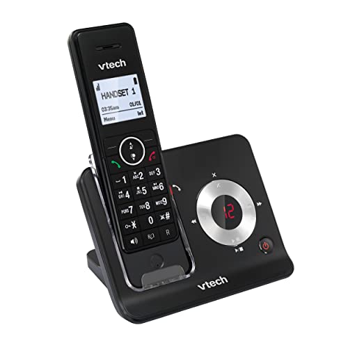 VTech MS3050 DECT Schnurloses Telefon mit Anrufbeantworter, Anrufersperre, Anrufererkennung/Anklopffunktion, Freisprecheinrichtung, Lautstärke-Booster/Verstärker, hintergrundbeleuchtetem Display