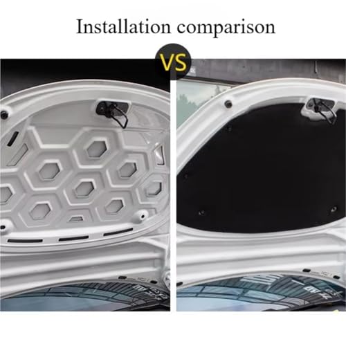 Capot avant Tesla Model 3 bruyant ? Tapis isolation thermique coton - 3