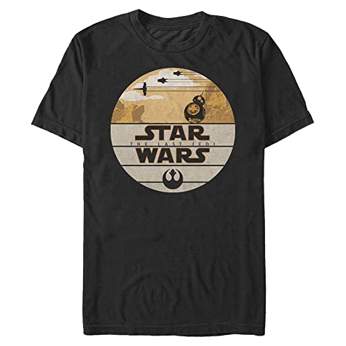 T-shirt Star Wars grande taille pour homme en coton noir coupe 4XL