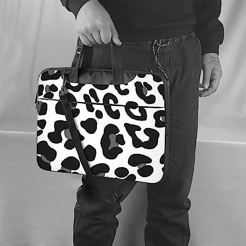 Sacoche pour ordinateur portable porte-documents imprimé léopard travail - 2