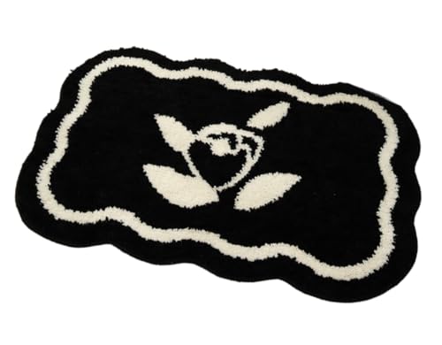 Eiuuioj Ɣ̃oX[ztA}bgƒp̂ӂӂoX[~߃tbg}bgtbLOJ[ybg (40X60CM,Sɕ - ubN)