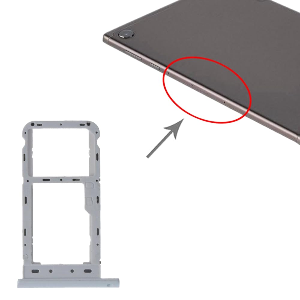 Vassoio SIM e micro SD per Lenovo Tab M10 TB-X505X TB-X505L TB-X505F TB-X505 Bia