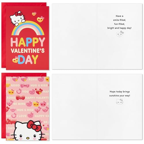 Cartes Saint-Valentin Hello Kitty Hallmark pour les échanges de mots doux à l'école - 6