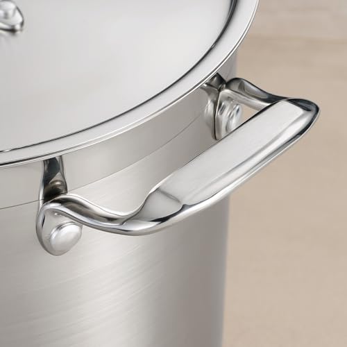 Image of Tramontina Gourmet Stainless Steel 8-Quart Stock Pot with Lid
