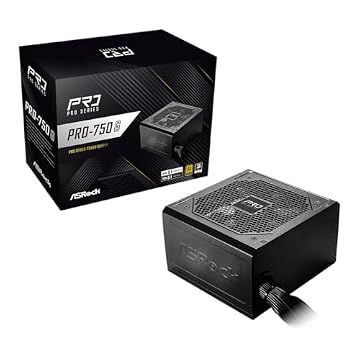 ASRock Fonte PRO 750G 750W 80 Plus Gold