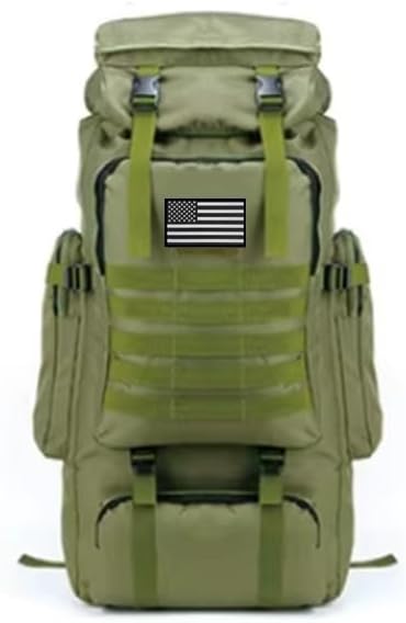 Mochila Tática 80l Premium Camping Trakking Trilha Cargueira Bols...