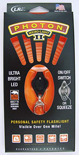 Lri Pok Photon Ii Led Keychain Micro-Light, Orange Beam #TOP1