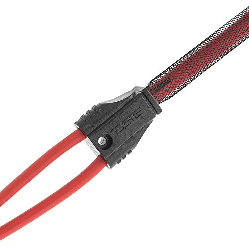Image of DS18 R20 RCA Ultra Flex Stereo Cable - 2-Male to 2-Male, Digital & Analogue, Supports (Amplifiers, AV Receivers, Hi-Fi) (20 Feet)