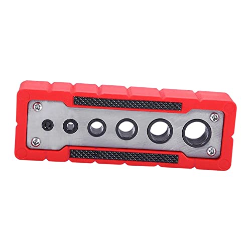 MEYZJRC ドリルガイドジグ 木工 穴あけガイドジグ 固定センタリング 木製階段手すり用 穴位置決め 多機能パーツ 長寿命設計 多様なボード形状に適用, 3-13mm 穴