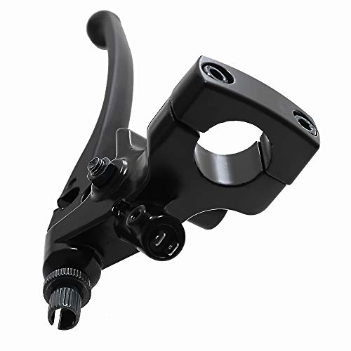 Saihisday Brake Master Cylinder Lever For Honda Nv400 Nv600 Nv750 Vf750 Vt250 Vt750 Vt1100 Vt1300 [One Pair. Color: Black / Silver] #TOP3