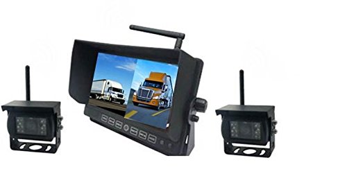 Top Dawg Ms-901D2 Digital Wireless Heavy Duty Backup Camera System With 2, 3, Or 4 Cameras With 7" Lcd #TOP20