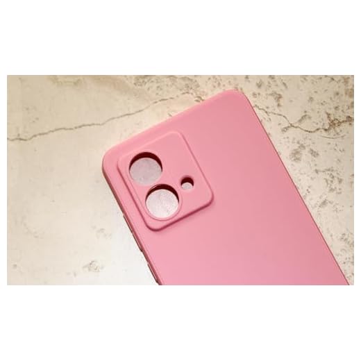 Capa Silicone para Novo Motorola Moto G84 5G (Rosa Bebe)