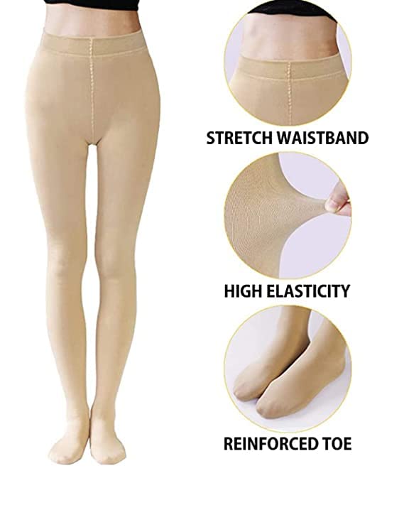 Image of Brachy Women's Winter Thermal Hot Fur Velvet Skinny Fit Jegging, Stretchable High Waist Leggings Without Socks | Footless Skinny Fit Winter BCA WINTERCUTLEGZ1-P