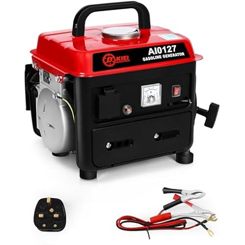 DKIEI 600W Portable Petrol Generator for Home Cover