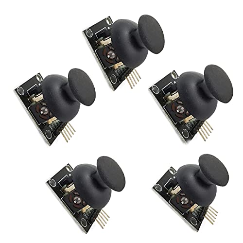 Kiro&Seeu 5Pcs Game Joystick Sensor Game Controller Sensor Joystick Breakout Module For Arduino Ps2 Raspberry Pi #TOP2