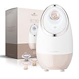 Project E Beauty Sensa Nano Ionic Facial Steamer | Pulizia profonda dei pori | Spray nebbia calda | Disintossicare e chiarire la carnagione | Idrata e idrata | Sauna per il viso a casa | con 3 cestini