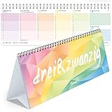wochenkalender tischkalender Farbenfroher Tischkalender für das Jahr 2023 mit Sprüchen zum Nachdenken und Schmunzeln. Viel Platz für Notizen, Termine, Aufgaben und alles was sonst noch wichtig ist! + Januar 2024 zur vorausschauenden Planung