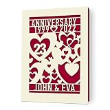 EDSG Personalized Anniversary Wedding Card