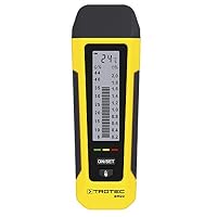 TROTEC Feuchtigkeitsmessgerät BM22 – Für Wand, Holz, Estrich – Messbereich 6-44%, Abschaltautomatik, LED Feuchte-Indikator, LED-Taschenlampe – Ansicht 1