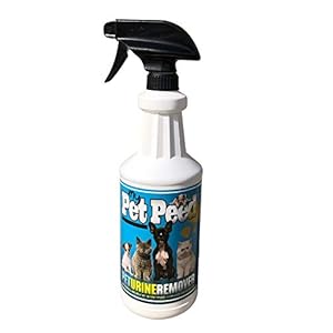 My Pet Peed – Pet Stain & Odor Remover (32oz Spray Bottle) ***Guaranteed to Work OR Your Money Back***